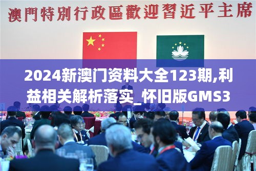 2024新澳门资料大全123期,利益相关解析落实_怀旧版GMS3.65