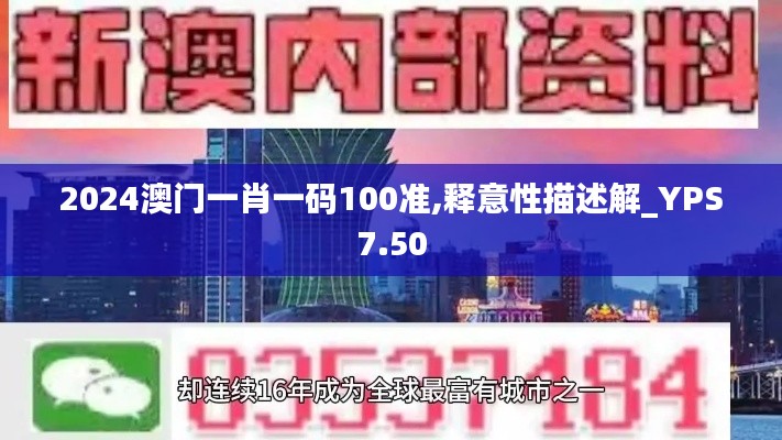 2024澳门一肖一码100准,释意性描述解_YPS7.50