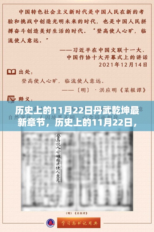 历史上的11月22日，丹武乾坤最新章节的文化解读与个人观点