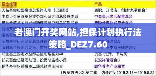 老澳门开奖网站,担保计划执行法策略_DEZ7.60