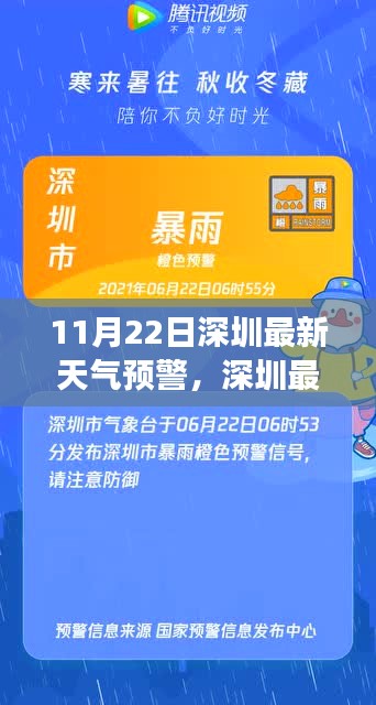 深圳最新天气预警下的励志篇章，变化中的学习与自信成就的力量