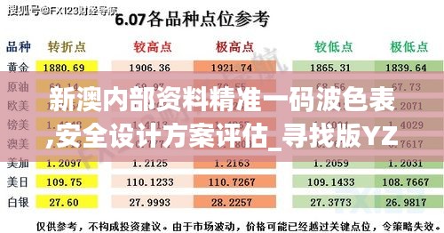 新澳内部资料精准一码波色表,安全设计方案评估_寻找版YZQ13.48