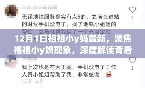深度解读祖祖小y妈现象背后的观点争议，最新聚焦分析
