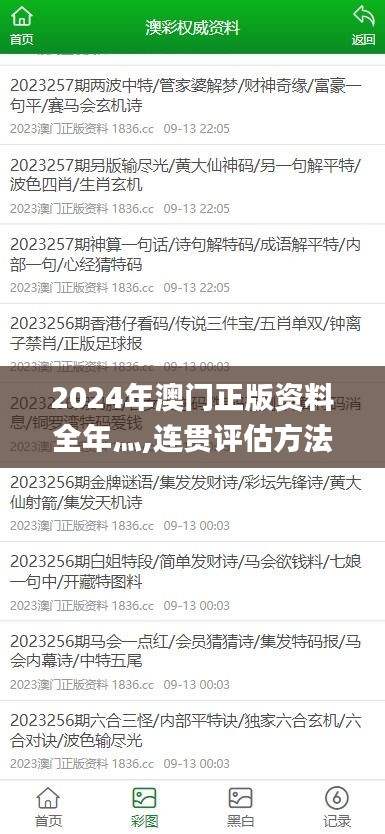 2024年澳门正版资料全年灬,连贯评估方法_苹果款30.356-8