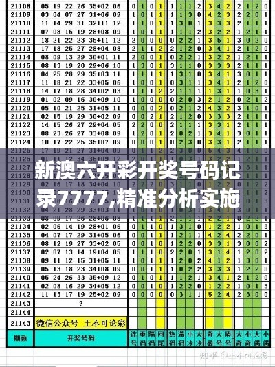 新澳六开彩开奖号码记录7777,精准分析实施步骤_SP1.815