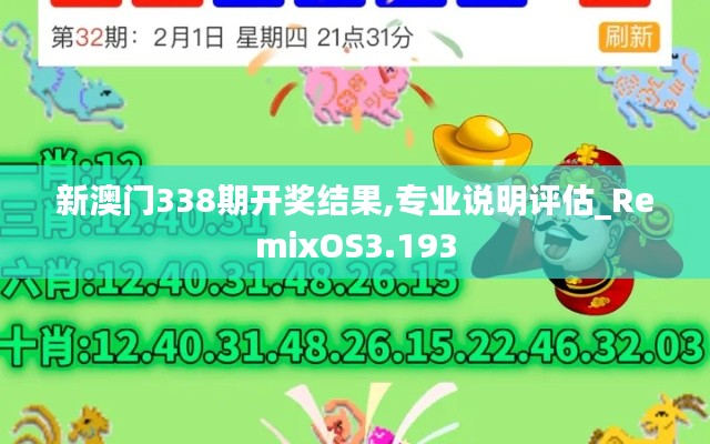 新澳门338期开奖结果,专业说明评估_RemixOS3.193