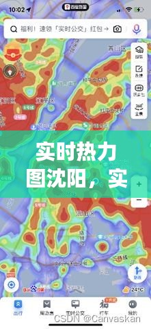 沈阳实时热力图，城市活力与智能管理的可视化展现