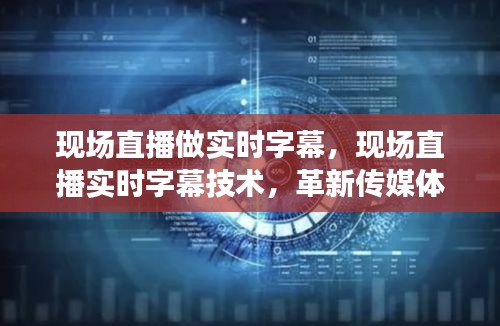 实时字幕技术革新传媒体验，现场直播字幕深度探究