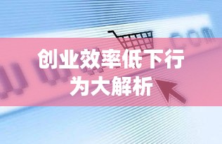 创业效率低下行为大解析