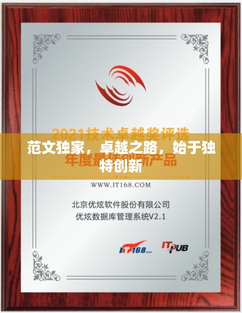 范文独家，卓越之路，始于独特创新