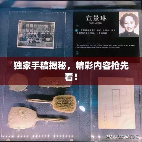 独家手稿揭秘，精彩内容抢先看！