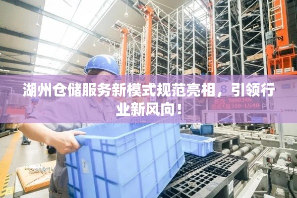 湖州仓储服务新模式规范亮相，引领行业新风向！