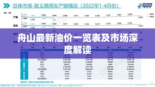 舟山最新油价一览表及市场深度解读