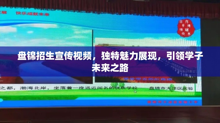 盘锦招生宣传视频，独特魅力展现，引领学子未来之路